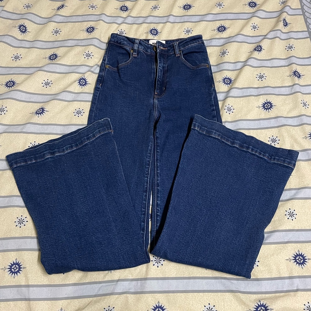 ROLLA'S Blue Flare Jeans